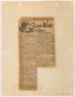 Thumbnail image of item number 1 in: '[Newspaper Clipping: Stump Water]'.