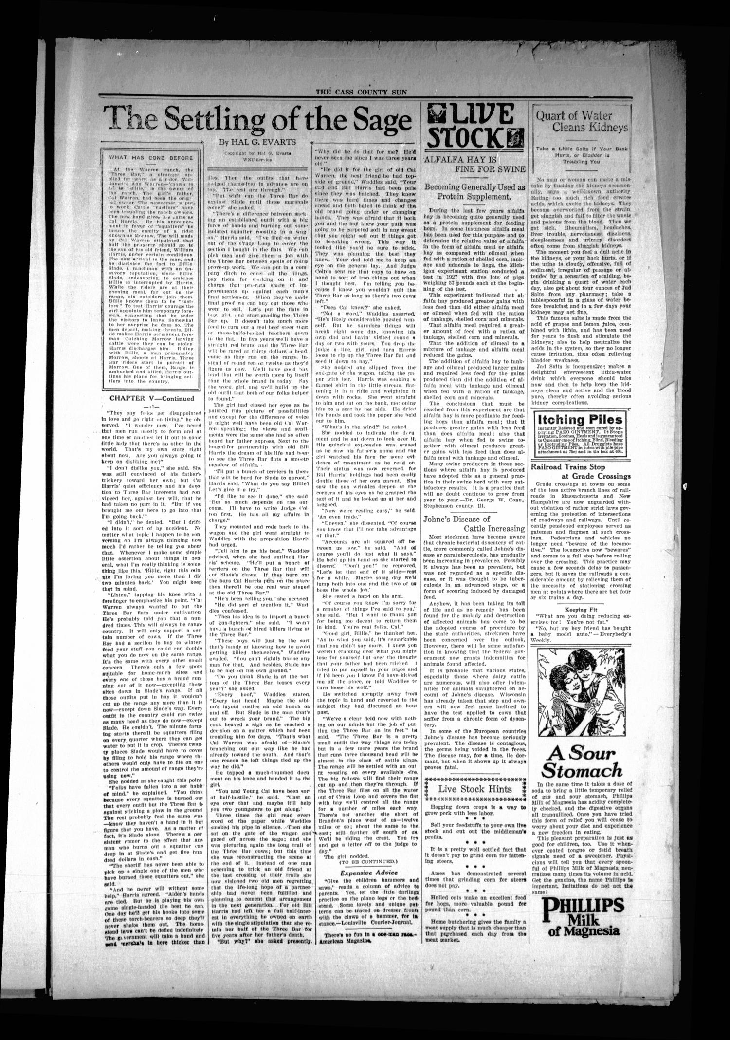 The Cass County Sun (Linden, Tex.), Vol. 54, No. 10, Ed. 1 Tuesday, March 5, 1929
                                                
                                                    [Sequence #]: 3 of 8
                                                