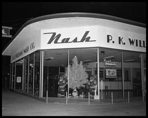 Primary view of object titled 'P.K. Williams Nash Company - Christmas Window'.