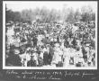 Primary view of [Fourth of July Picnic on Old Courthouse Grounds]