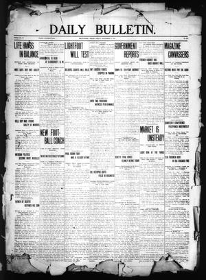 Primary view of object titled 'Daily Bulletin. (Brownwood, Tex.), Vol. 11, No. 271, Ed. 1 Friday, September 1, 1911'.