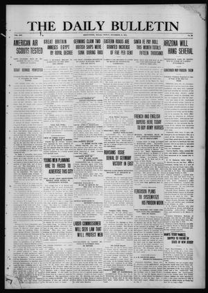 Primary view of The Daily Bulletin (Brownwood, Tex.), Vol. 14, No. 55, Ed. 1 Friday, December 18, 1914