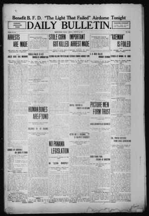 Primary view of object titled 'Daily Bulletin. (Brownwood, Tex.), Vol. 12, No. 255, Ed. 1 Friday, August 16, 1912'.