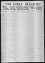 Primary view of The Daily Bulletin (Brownwood, Tex.), Vol. 13, No. 58, Ed. 1 Wednesday, January 7, 1914