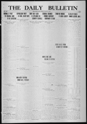 Primary view of object titled 'The Daily Bulletin (Brownwood, Tex.), Vol. 13, No. 60, Ed. 1 Friday, January 9, 1914'.