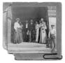 Primary view of People - group of 9 on porch