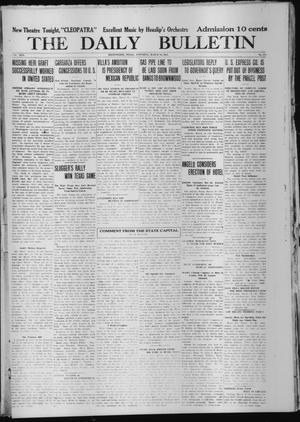 Primary view of object titled 'The Daily Bulletin (Brownwood, Tex.), Vol. 13, No. 115, Ed. 1 Saturday, March 14, 1914'.