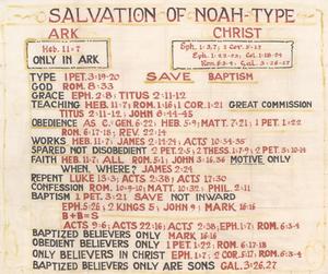 Primary view of object titled 'Salvation of Noah-Type'.
