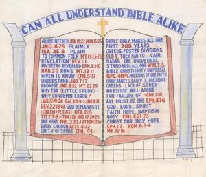 Primary view of object titled 'Can All Understand Bible Alike'.