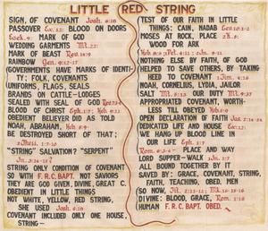 Primary view of object titled 'Little Red String'.