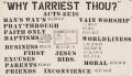 Thumbnail image of item number 1 in: 'Why Tarriest Thou?'.