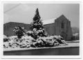 Primary view of [First Christian Church After a Snowstorm]