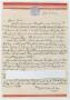 Thumbnail image of item number 1 in: '[Letter from Beal S. Powell to Lena Lawson, January 8, 1944]'.