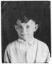 Photograph: Portrait of an unidentified boy