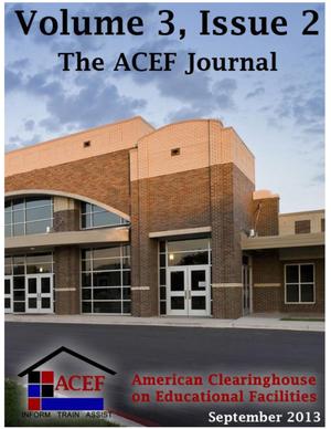Primary view of object titled 'The ACEF Journal, Volume 3, Issue 2, September 2013'.
