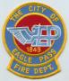 Thumbnail image of item number 1 in: '[Eagle Pass, Texas Fire Department Patch]'.