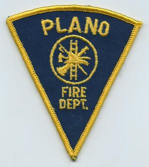 Primary view of object titled '[Plano, Texas Fire Department Patch]'.