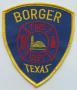 Physical Object: [Borger, Texas Fire Department Patch]