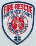 Thumbnail image of item number 1 in: '[South Hays County, Texas Fire Rescue Patch]'.