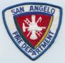 Physical Object: [San Angelo, Texas Fire Department Patch]