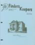 Primary view of Finders Keepers, Volume 2, Number 1, February 1985