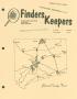Primary view of Finders Keepers, Volume 5, Number 1, February 1988