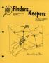 Primary view of Finders Keepers, Volume 2, Number 4, November 1985