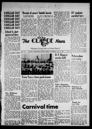 Primary view of object titled 'Claude News (Claude, Tex.), Vol. 73, No. 2, Ed. 1 Thursday, August 30, 1962'.