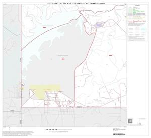Primary view of object titled '1990 Census County Block Map (Recreated): Hutchinson County, Block 13'.