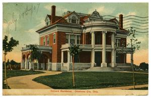 Primary view of object titled 'Colcord Residence, Oklahoma City, Okla.'.