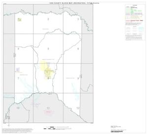 Primary view of object titled '1990 Census County Block Map (Recreated): Titus County, Index'.