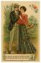 Postcard: [Man and Woman in Love]