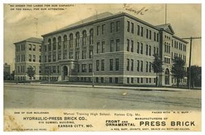 Primary view of object titled 'Manual Training High School, Kansas City, Mo.'.