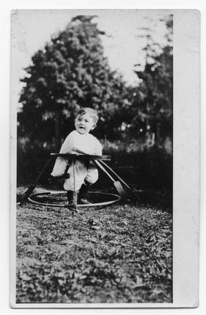Primary view of object titled 'Baby in a Walker'.