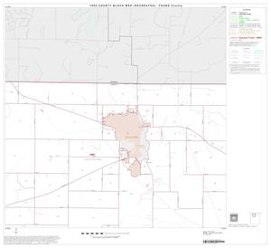 Primary view of object titled '1990 Census County Block Map (Recreated): Young County, Block 2'.