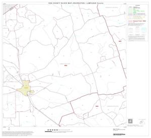 Primary view of object titled '1990 Census County Block Map (Recreated): Lampasas County, Block 4'.