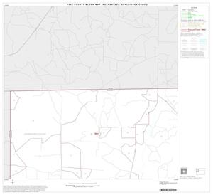 Primary view of object titled '1990 Census County Block Map (Recreated): Schleicher County, Block 1'.