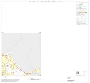 Primary view of object titled '1990 Census County Block Map (Recreated): Gonzales County, Inset D02'.