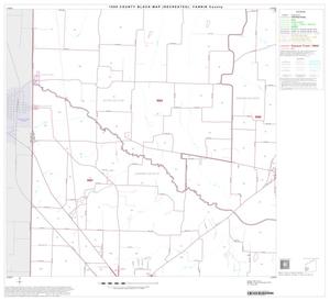 Primary view of object titled '1990 Census County Block Map (Recreated): Fannin County, Block 12'.