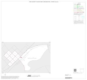 Primary view of object titled '1990 Census County Block Map (Recreated): Irion County, Inset B01'.