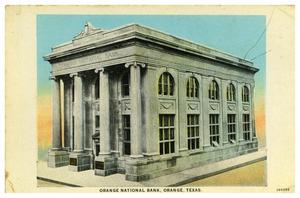 Primary view of object titled '[Orange National Bank]'.