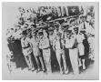 Photograph: [Military officers on the deck of the USS Missouri for the Japanese S…