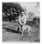 Photograph: E.W. Bancroft and Dog