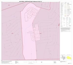 Primary view of object titled '2010 Census County Block Map: Williamson County, Inset N01'.