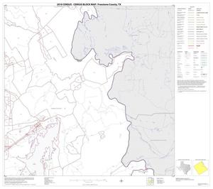 Primary view of object titled '2010 Census County Block Map: Freestone County, Block 6'.