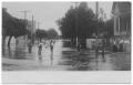Postcard: [Postcard of Flooded Street]