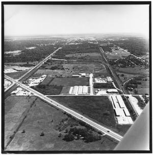 Primary view of object titled '[Aerial Photo of Highway 87]'.