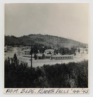 Primary view of object titled '[Administration Building in Klamath Falls, Oregon]'.