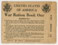 Thumbnail image of item number 1 in: '[War Ration Book One: William Hughes, Jr.]'.