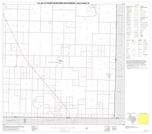 Primary view of object titled 'P.L. 94-171 County Block Map (2010 Census): Terry County, Block 9'.